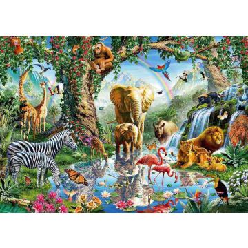PUZZLE 1000pz Ravensburger Avventure nella Giungla | Puzzle Animali