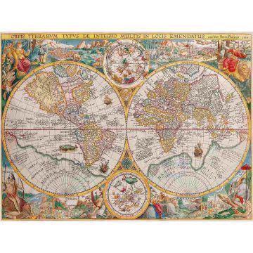 PUZZLE 1500pz Ravensburger Mappamondo Storico | Puzzle Mappamondo