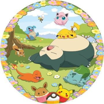 PUZZLE 500pz Ravensburger Circle Pokémon Round | Puzzle Pokémon
