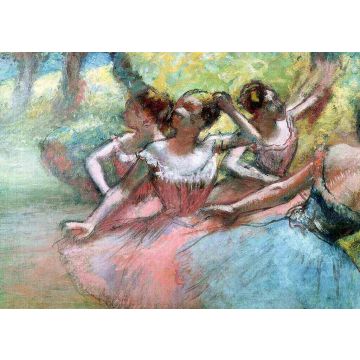 PUZZLE 1000pz Ravensburger Degas: Four Ballerinas on the Stage | Puzzle Arte