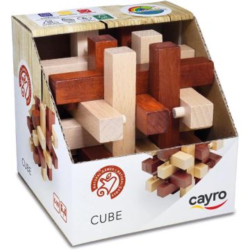 ROMPICAPO CUBE in Legno 10x10cm 6+