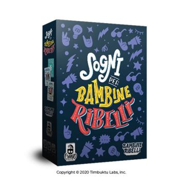 SOGNI PER BAMBINE RIBELLI Gioco da Tavolo 8+