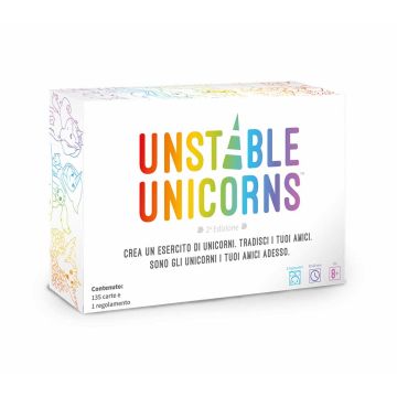 UNSTABLE UNICORNS Gioco da Tavolo 8+ | 2-8g | 30-60'