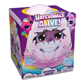 UOVO HATCHIMALS ALIVE Pufficorn si Schiude (Ice o Sky) | Gioco per Bambini 5+