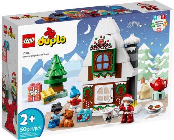 LEGO 10976 Casa di Pan di Zenzero di Babbo Natale | LEGO Duplo
