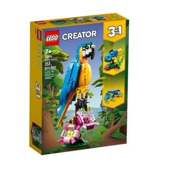 LEGO 31136 Pappagallo esotico | LEGO Creator 3in1