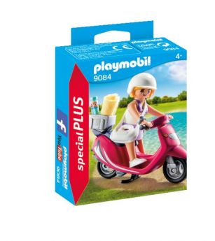 Playmobil 9084 Ragazza con Scooter | Playmobil Special Plus - Confezione