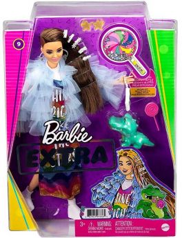 Barbie Extra Pelliccia Blu
