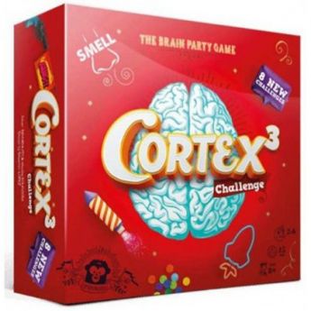 Cortex³ Challenge Rosso Asmodee | Gioco da Tavolo - Confezione