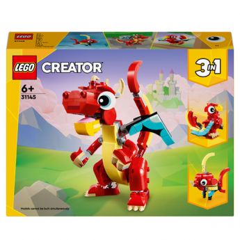 LEGO 31145 Drago rosso | LEGO Creator 3in1
