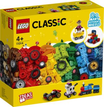 LEGO 11014 Mattoncini e Ruote| LEGO Classic