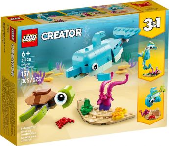 LEGO 31128 Delfino e Tartaruga | LEGO Creator - Confezione