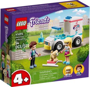 LEGO 41694 Ambulanza della Clinica Veterinaria | LEGO Friends - Confezione