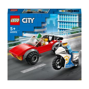 LEGO 60392 Inseguimento sulla Moto della Polizia