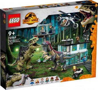 LEGO 76949 Giganotosaurus & Therizinosaurus Attack | LEGO Jurassic World - Confezione