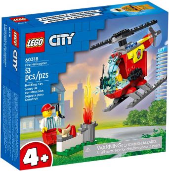 LEGO 60318 Elicottero Antincendio | LEGO City - Confezione