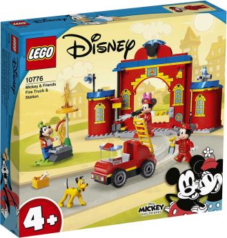 LEGO 10776 Caserma dei Pompieri e Fuoristrada Antincendio di Topolino e i Suoi Amici | LEGO Disney