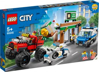 LEGO 60245 Rapina sul Monster Truck LEGO City su ARSLUDICA.com