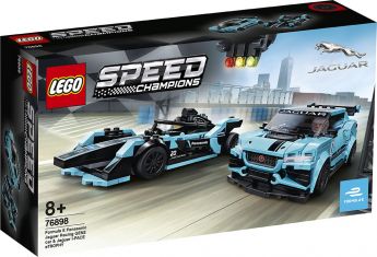 LEGO 76898 Formula E Panasonic Jaguar Racing GEN2 car & Jaguar I-PACE eTROPHY LEGO Speed Champions su ARSLUDICA.com