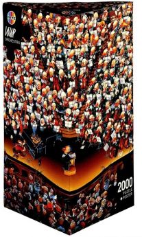 Puzzle Heye 2000 pezzi Orchestra, Loup | Puzzle Composizioni - Confezione