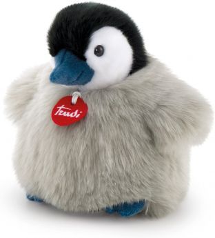 Peluche Trudi Pinguino Fluffies a Pelo Lungo
