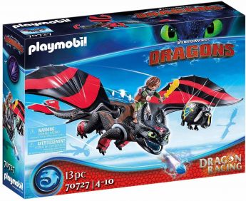 Playmobil 70727 Dragons Racing: Hiccup E Sdentato | Playmobil Dragons - Confezione