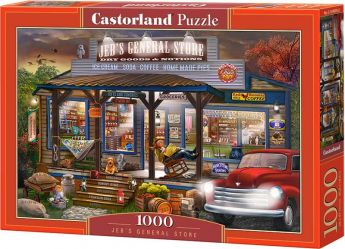 Puzzle 1000 pezzi Castorland Jeb's General Store | Puzzle Paesaggi