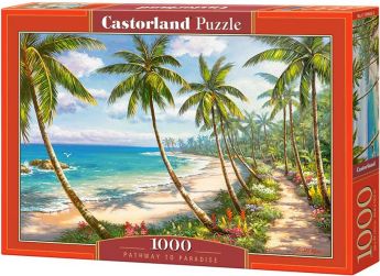 Puzzle 1000 pezzi Castorland Percorso Al Paradiso | Puzzle Paesaggi Mare