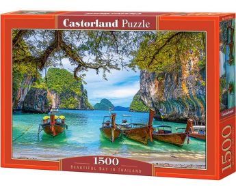 Puzzle 1500 pezzi Castorland Splendida Baia in Tailandia | Puzzle Mare