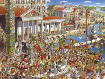 Puzzle 1500 pezzi Heye Ancient Rome, Prades su ARSLUDICA.com