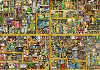 Puzzle Composizioni 18000 pezzi Ravensburger La Libreria Magica