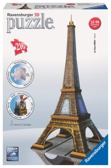 Puzzle 3D Tour Eiffel Gioco (Ravensburger 3D Puzzle)