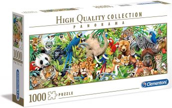 Puzzle 1000 pezzi Clementoni Wildlife | Puzzle Animali - Confezione