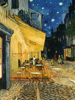 Puzzle Arte 1000 pezzi Ravensburger Vincent Van Gogh Terrazza del caffè la sera
