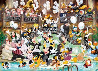 Puzzle Disney 1000 pezzi Clementoni Disney Gala su arsludica.com