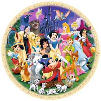 Puzzle Disney 1000 pezzi Ravensburger I Fantastici Protagonisti Disney