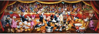 Puzzle 1000 pezzi Disney Orchestra Clementoni su ARSLUDICA.com