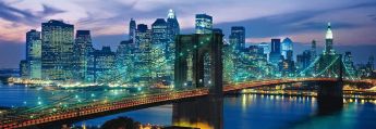 Puzzle Panorama 1000 pezzi Clementoni New York Brooklyn Bridge