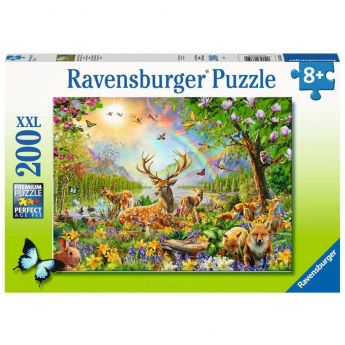 Puzzle 200 Pezzi XXL Ravensburger Incantevole Natura Selvaggia | Puzzle per Bambini