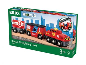 Treno dei Pompieri 33844 (BRIO Rescue)